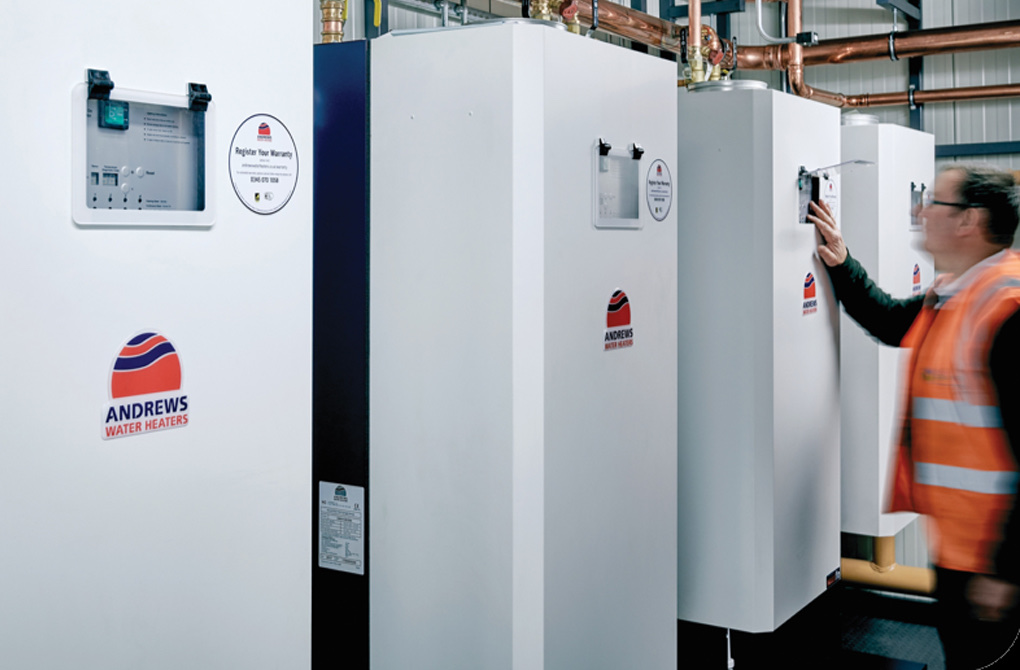 Andrews commercial water heaters installed by Abode