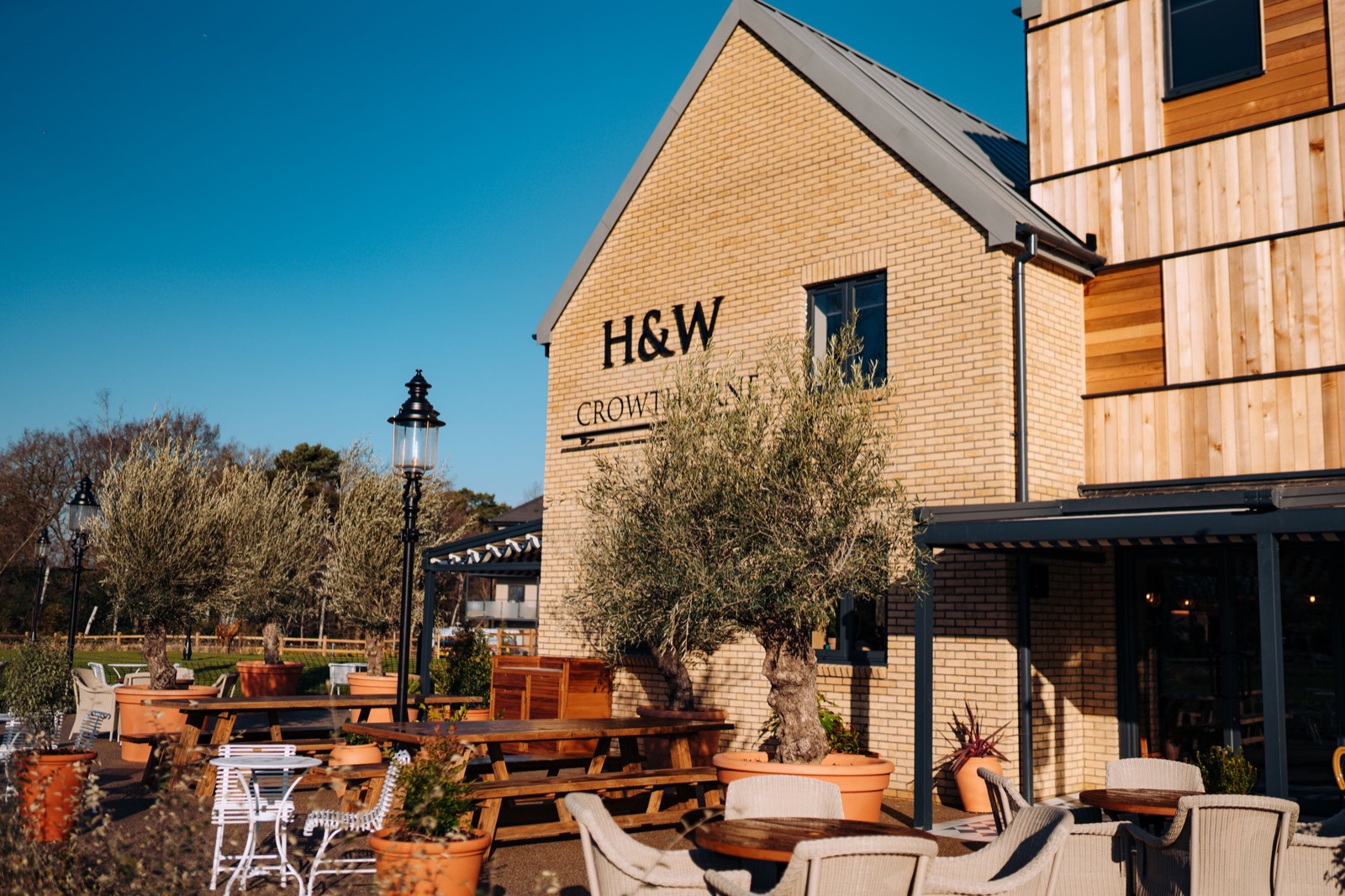 H&W Crowthorne — commercial heat pump installation by Abode