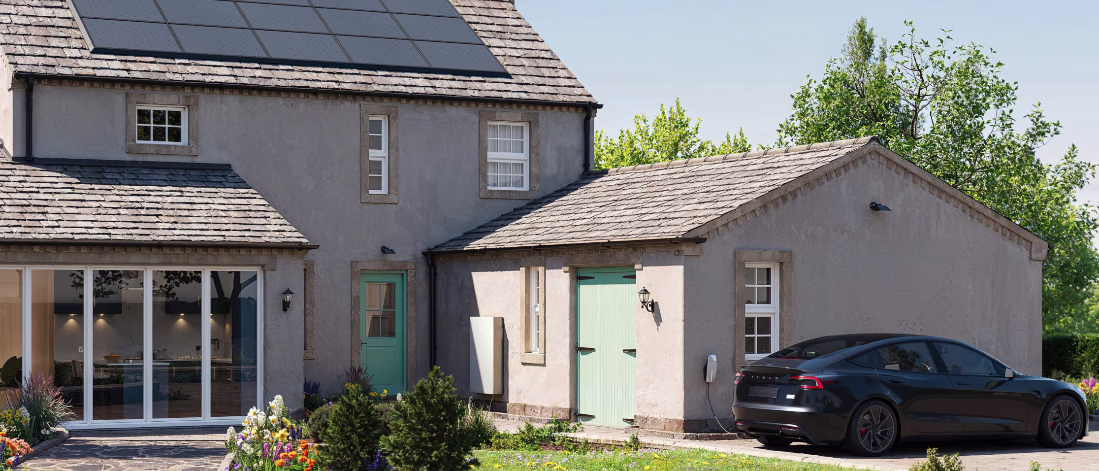 Smart home energy system with EV charging