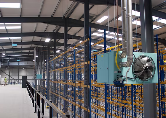 Powrmatic industrial heater installed by Abode