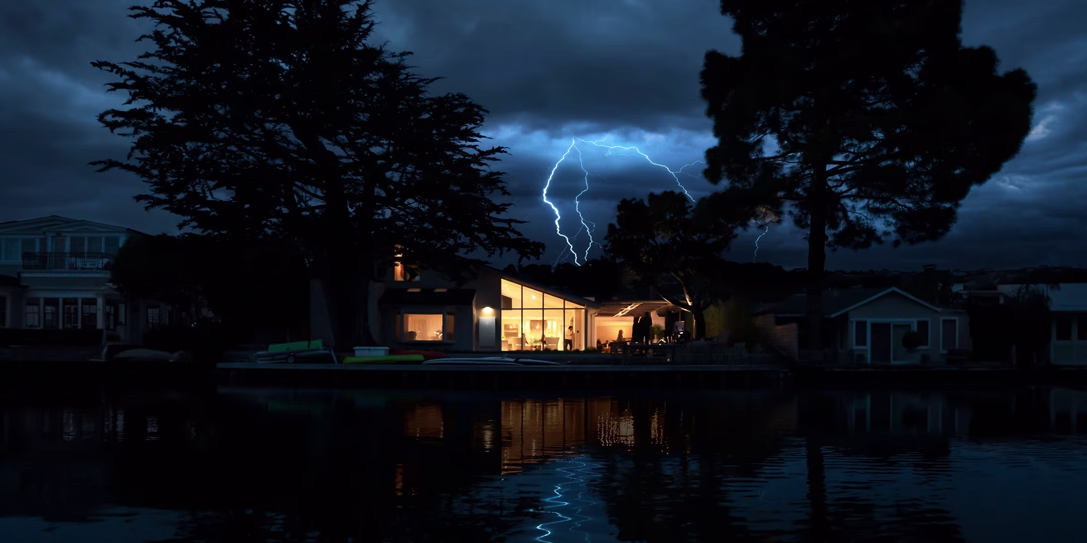 Solar panel array installed on a residential roof by Abode