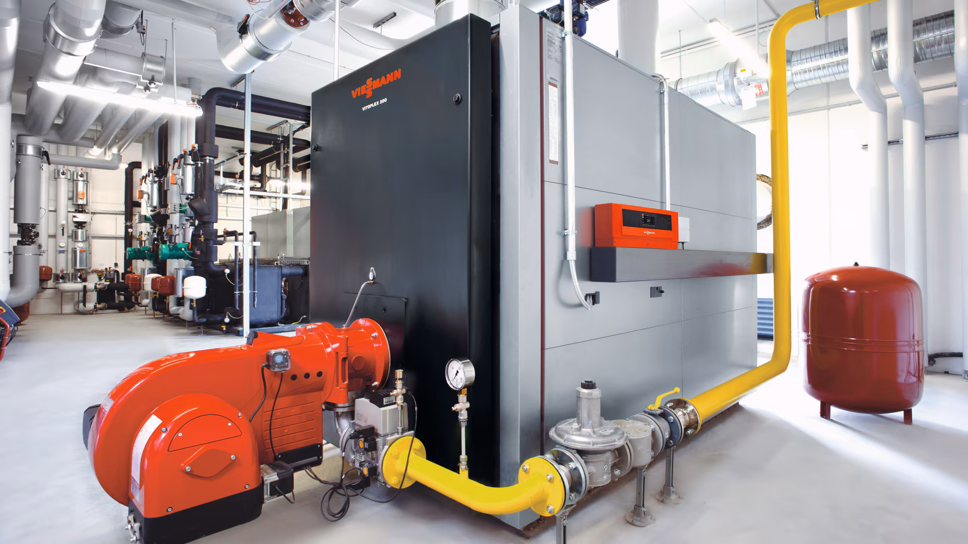 Commercial heating system installation by Abode